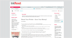 Desktop Screenshot of inkreset.com